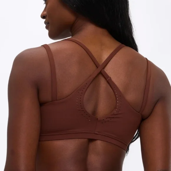 NWOT BuffBunny Airbrush Laser Cut Sports Bra - Picture 2 of 6